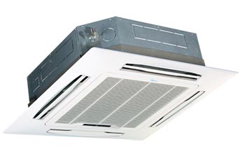 vrf li ısı pompası için kaset tipi iç ünite