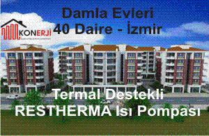 40 dairenin yerden stma , kat otomasyon sistemi KONERJ Mh.Ltd.tarafndan uygulamas yaplm , merkezi termal su destekli s pompasnn uygulma almas balamtr.