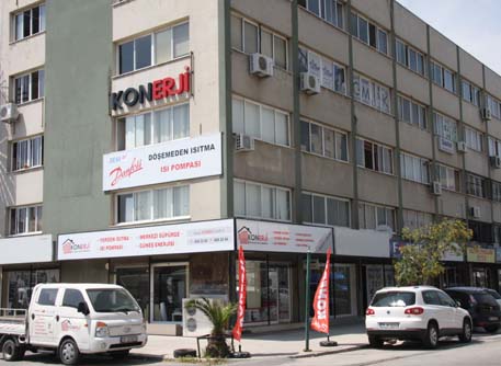 konerji ; borulu demeden stma , elektrik kablolu stma , hamam stma , fan coil ile stma-serinletme , hava kaynakl s pompas ve gne enerjisi sistem uygulmalar gerekletirir.